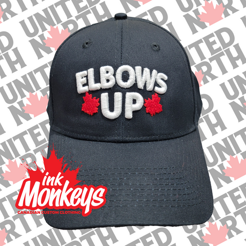 Elbows Up Twill Cap