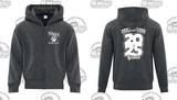 New Maryland Elementary Full Zip Hooded Sweatshirt Youth Graduate Signatures