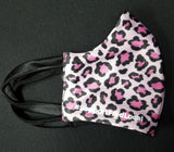 Pink Leopard PPE Civilian Mask #SupportFredLocal Youth/Adult Small