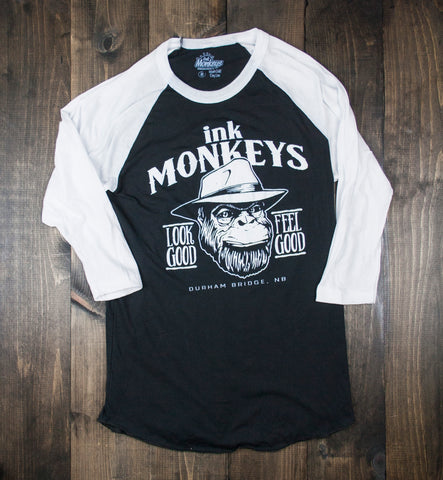 Ink Monkeys - Look Good Feel Good 3/4 Sleeve