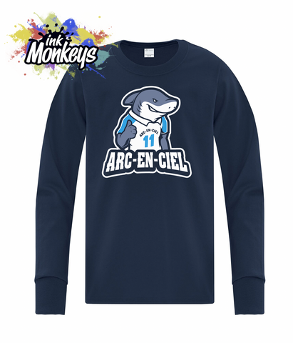 Chandail avec arc clearance en ciel